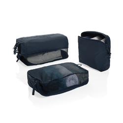 Lot de cubes de rangement en nylon recyclé RCS KENTO URBAN