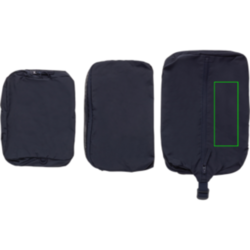 Lot de cubes de rangement en nylon recyclé RCS KENTO URBAN