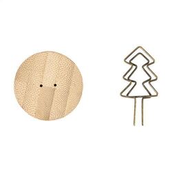 Pince À Papier De Noël, Sapin Skognot
