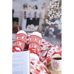Chaussettes-Pantoufles De Noël Norsokkar