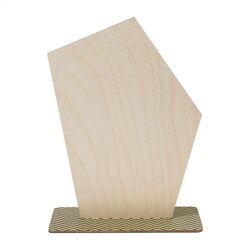 Trophée En Bois Personnalisé, En Forme D'Étoile Wlobor