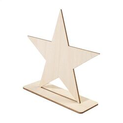 Trophée En Bois Personnalisé, En Forme D'Étoile Wlobor
