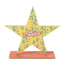Trophée En Bois Personnalisé, En Forme D'Étoile Wlobor