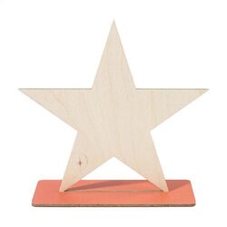 Trophée En Bois Personnalisé, En Forme D'Étoile Wlobor