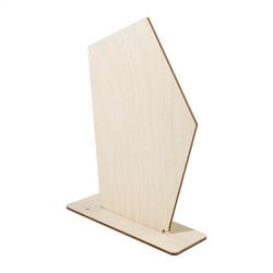 Trophée En Bois Personnalisé, En Forme D'Étoile Wlobor