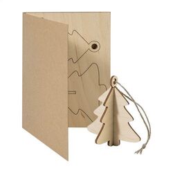 Carte De Noël, Étoile FestiCard Kraft