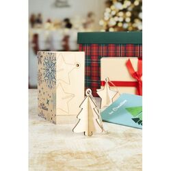 Carte De Noël, Étoile FestiCard Kraft