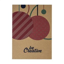 Carte De Noël, Étoile FestiCard Kraft