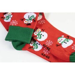 Chaussettes De Noël, Bonhomme De Neige Julsokka