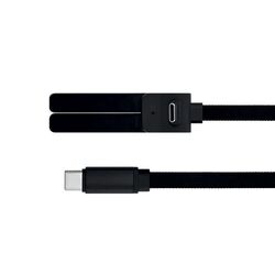 CÂBLE DE CHARGE RAPIDE USB-C AVEC SUPPORT DE TÉLÉPHONE PLIABLE