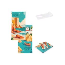 Serviette éponge R-PET 70x140 cm (300 g/m²) sublimation