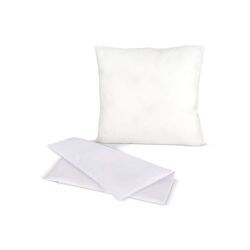 Housse de coussin en sergé et coussin 40x40 cm sublimation