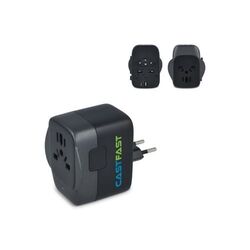 4030 | Adaptateur de voyage PowerPro en plastique recyclé