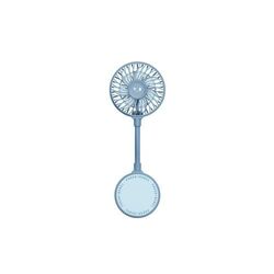 Fresh 'n Rebel Ventilateur Magnétique Sans Fil avec Support pour Téléphone