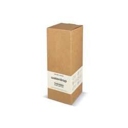 Bouteille en acier inoxydable Waterdrop avec bouchon en bambou 600 ml