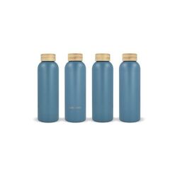 Bouteille en acier inoxydable Waterdrop avec bouchon en bambou 600 ml