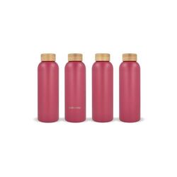 Bouteille en acier inoxydable Waterdrop avec bouchon en bambou 600 ml
