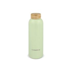 Bouteille en acier inoxydable Waterdrop avec bouchon en bambou 600 ml
