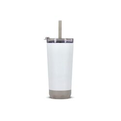 Gobelet Norden InSideOut en acier inoxydable à double paroi avec paille, 600 ml