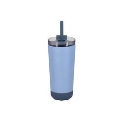 Gobelet Norden InSideOut en acier inoxydable à double paroi avec paille, 600 ml