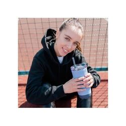 Gobelet Norden InSideOut en acier inoxydable à double paroi avec paille, 600 ml