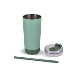 Gobelet Norden InSideOut en acier inoxydable à double paroi avec paille, 600 ml