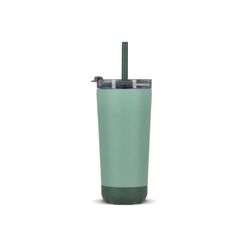 Gobelet Norden InSideOut en acier inoxydable à double paroi avec paille, 600 ml