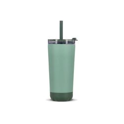 Gobelet Norden InSideOut en acier inoxydable à double paroi avec paille, 600 ml