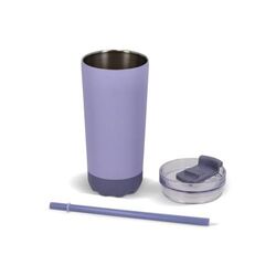 Gobelet Norden InSideOut en acier inoxydable à double paroi avec paille, 600 ml