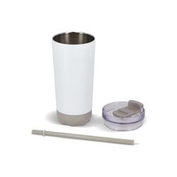 Gobelet Norden InSideOut en acier inoxydable à double paroi avec paille, 600 ml