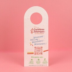 Accroche papier graines 250g recto