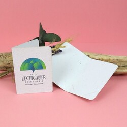 Porte carte papier graines 200g