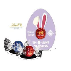 TRUFFES AU CHOCOLAT LINDT dans un carton personnalisable