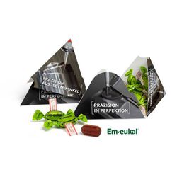 BOÎTE PYRAMIDABLE AVEC BONBONS EM-EUKAL CLASSIQUES