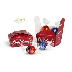 CHOCOLAT LINDT LINDOR DANS UN BALLOTIN DE NOËL