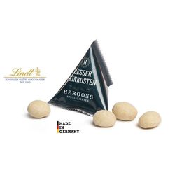 CHOCOLAT LINDT VANILLE AMANDE en tétraèdreE