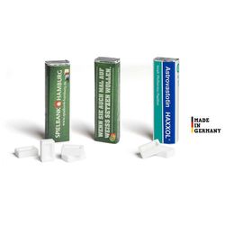 BÂTONNET RECTANGULAIRE 12 pastilles de menthe