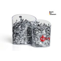 PRÉSENTOIR TRANSPARENT grand avec impression en tampographie