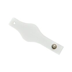 Attache câble arrondi, blanc