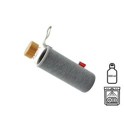 Bouteille en verre 'Reisui', 500 ml, housse néoprène