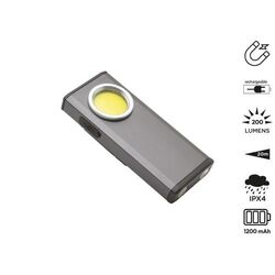 Lampe torche rechargeable 2 en 1 aimantée 'Proxima'