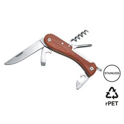 Couteau multifonctions 'Barrow', padouk