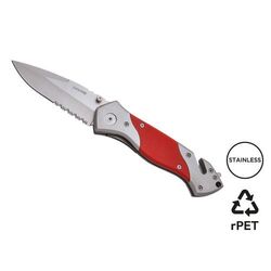 Couteau de sécurité 'Rescue', rouge
