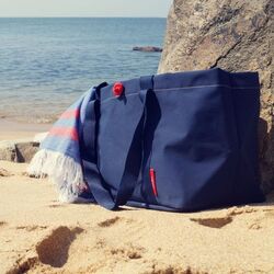 Sac fourre-tout polyester recyclé CITIZEN BLUE