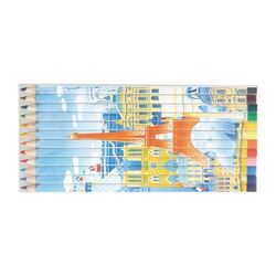 SET QUADRI 12 COUL 17,6 cm