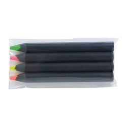 SACHET 4 SURLIGNEURS BLACK 8,7
