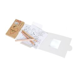 KIT COLORIAGE 6 CRAYONS 8,7