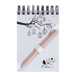 BLOC-NOTES A7 ET CRAYON AGENDA