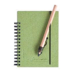 CARNET A6 SANS CRAYON CLIP ONE