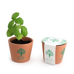 Kit plantation pot ceramique Ø7 cm